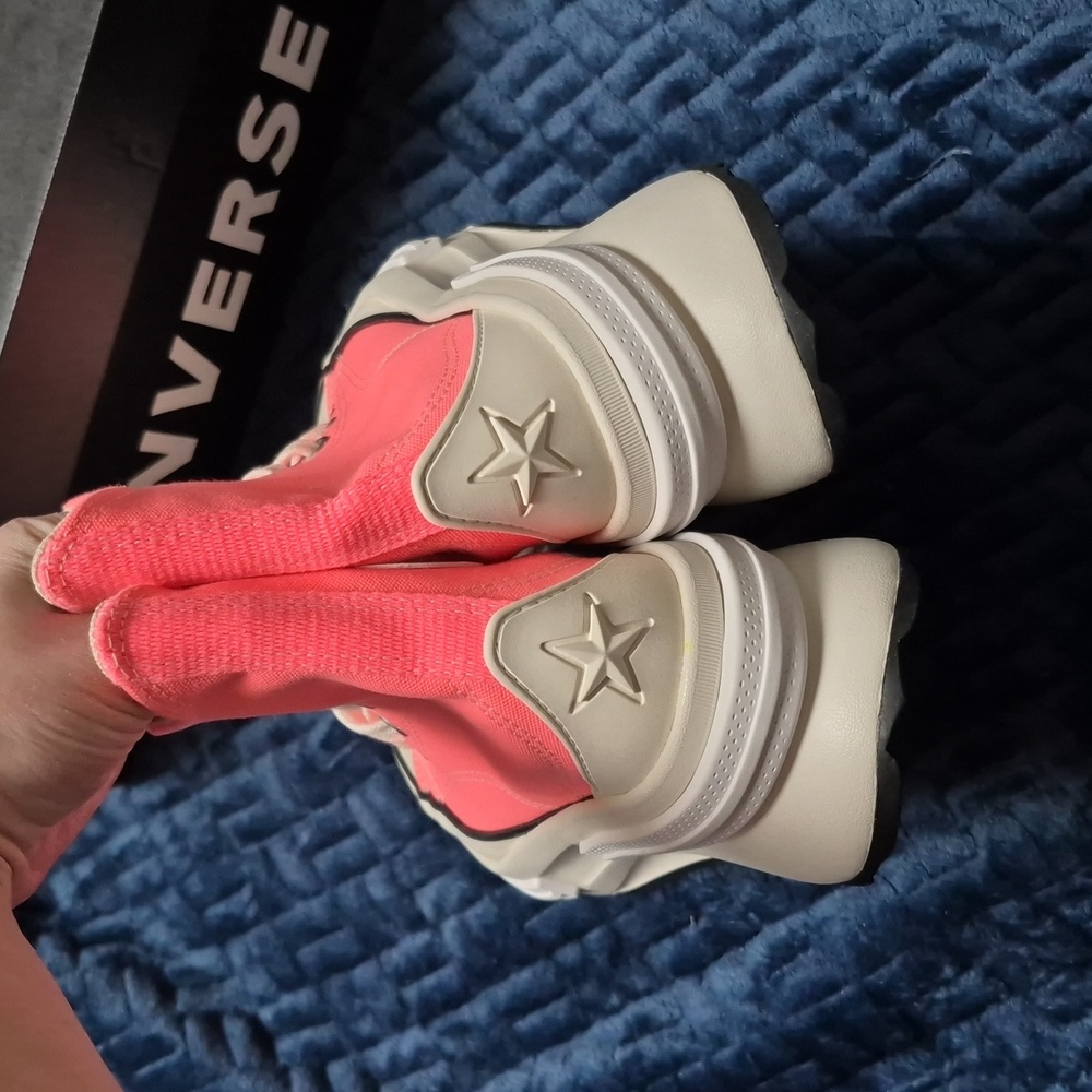 Converse Run Star Legacy CX High-Tops In Electric Blush Size 6M/7.5W, New In Box - Picture 6 of 14
